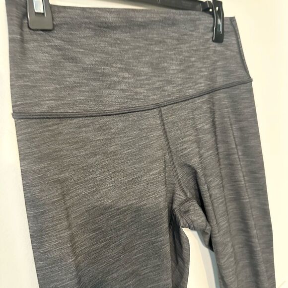 Lululemon Wunder Under Gray Full Length Leggings 10 - Picture 3 of 5